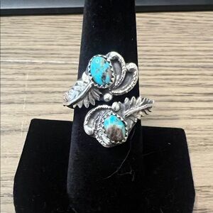 Sterling Silver Navajo Bipass Ring